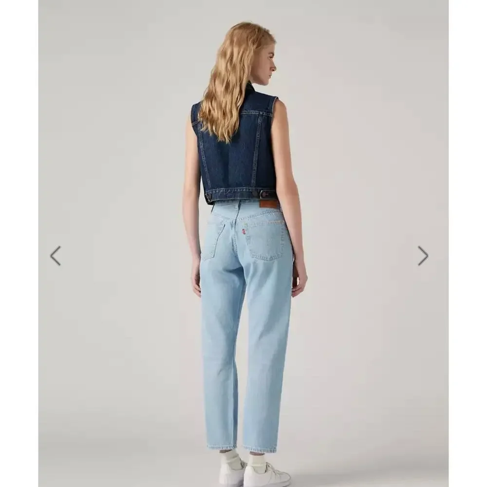 Levi’s 501 ORIGINAL CROPPED WOMEN'S JEANS - Picture 3 of 13